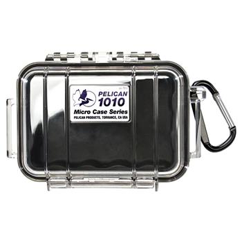 Clear Pelican 1010 Micro Case with Black Liner