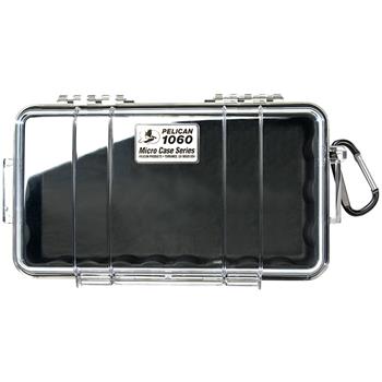Clear Pelican 1060 Micro Case with Black Liner