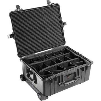 Black Pelican 1610 Case with Padded Dividers