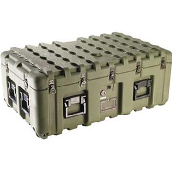 Olive Drab Pelican IS3721-1103 Inter-Stacking Pattern Case with Foam