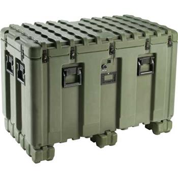 Olive Drab Pelican IS4521-2303 Inter-Stacking Pattern Case without Foam
