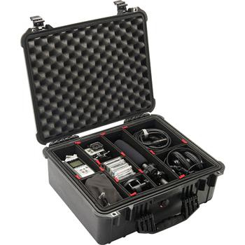 Pelican 1550 Case with TrekPak Dividers form a precise grid of protection without wasting any space (Contents Shown Not Included)