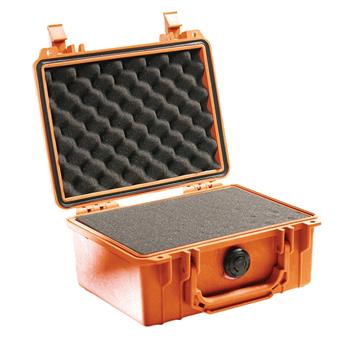 Orange Pelican 1150 Case with Foam
