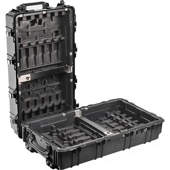 Black Pelican 1780 Transport Case with Rifle Hard Liner Insert