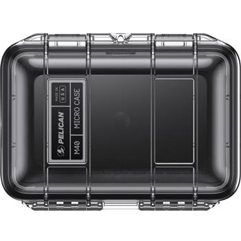 Pelican M40 Micro Case has dual latches and a lock hasp